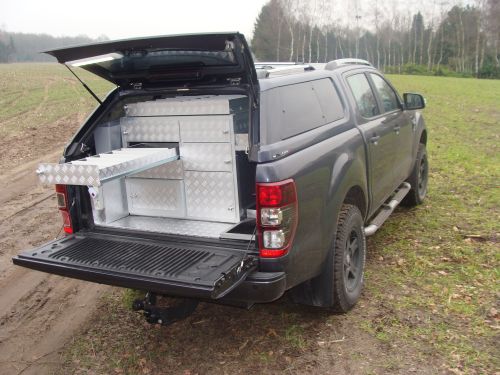 Ford Ranger , Mobieteek 4 laden met bovenopliggende lade
