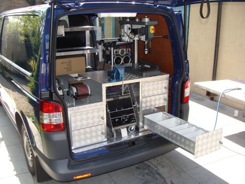 Volkswagen Transporter , Inrichting hoefsmid