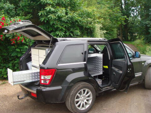 Jeep Grand Cherokee Mobieteek 7 laden, 1 gekoeld