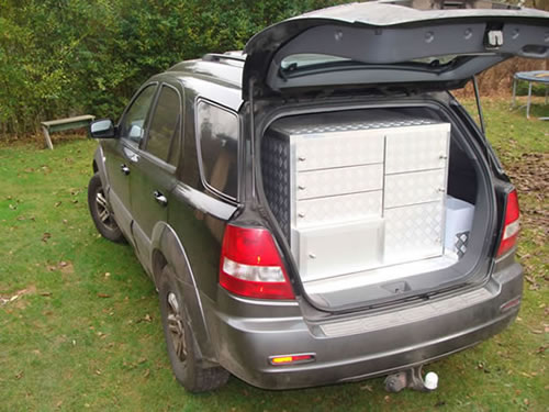 Kia Sorento, Mobieteek 7 laden , 1 gekoeld