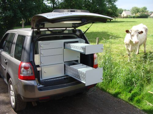 Landrover Freelander , Mobieteek 7 laden, 1 gekoeld