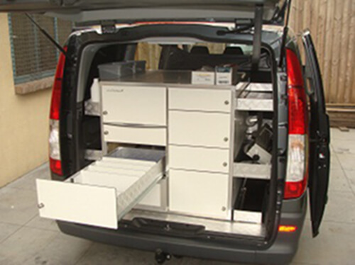 Mercedes Vito Mobieteek 8 laden, 1 gekoeld