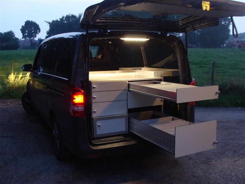 Mercedes Vito verlicht
