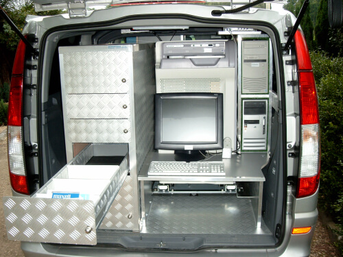 Mercedes Vito, totaal inrichting