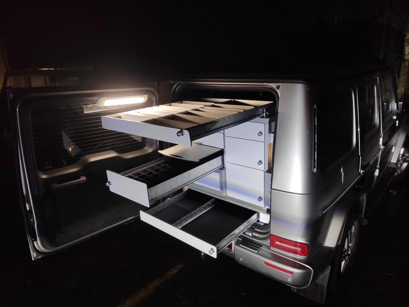 autoinrichting mercedes G