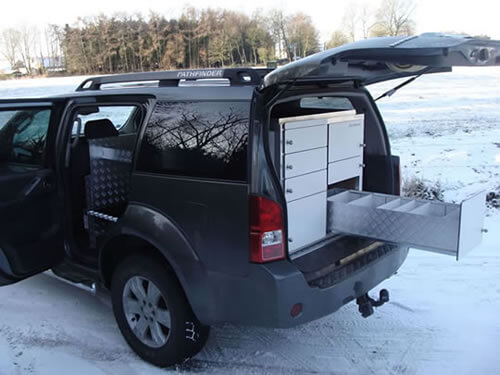 Nissan Pathfinder, Mobieteek 7 laden