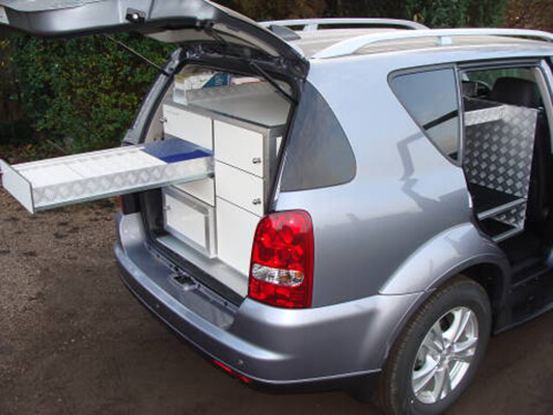 Ssangyong Rexton  Mobieteek 7 laden gekoeld