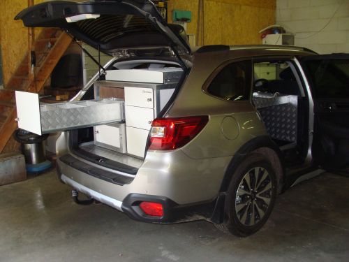 Subaru Outback Mobieteek 5 laden, bovenopliggende lade , derde overplaatsing