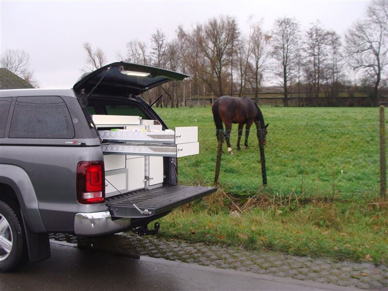 Volkswagen Amarok verlichting in achterklep