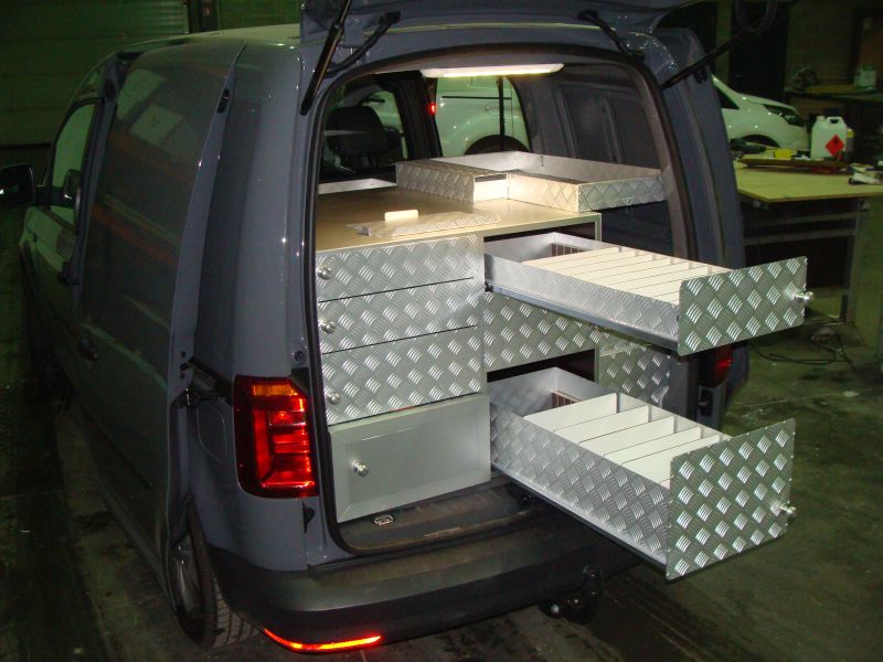autoinrichting caddy 7-laden 1-gekoeld