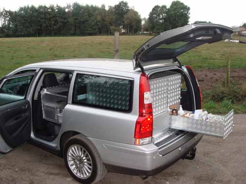 Volvo V 70, Mobieteek 7 laden, 1 gekoeld