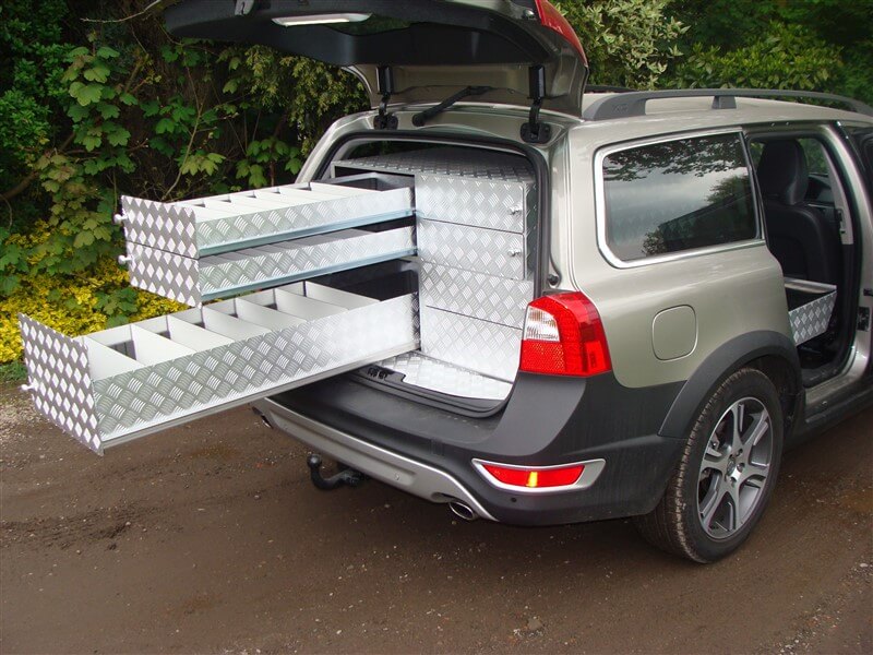 Volvo XC 70 met 1 lade van 165 cm lang