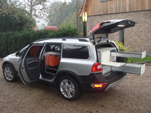 Volvo XC 90 , Mobieteek 5 laden, 1 gekoeld , ingewerkt werktablet