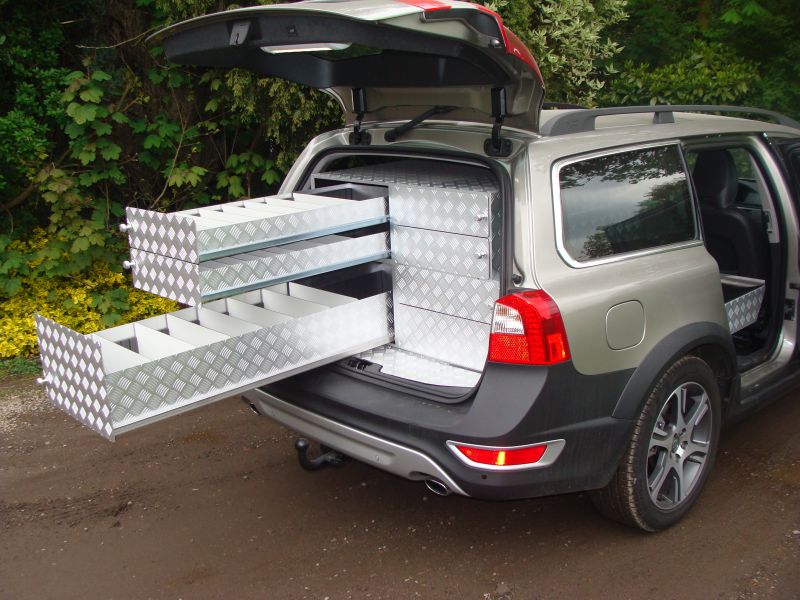 autoinrichting met extra lange laden 150kg draagkracht